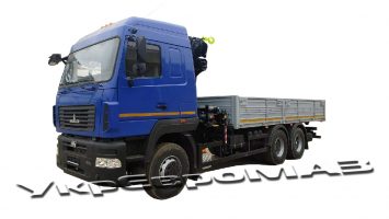 Автомобіль з кран-маніпулятором В18-280 (HIAB X-CL 19 B-2) на шасі МАЗ-6312С9-520-015